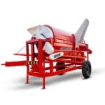 PTO powered multi-crop thresher machine for tractor use in Ghana