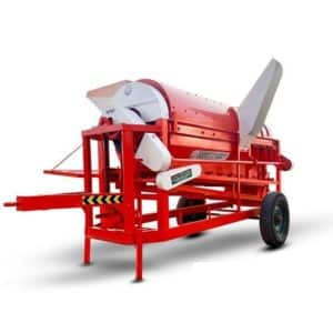 PTO powered multi-crop thresher machine for tractor use in Ghana