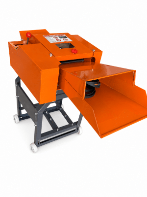 Chaff cutter machine with 7.5HP gasoline engine for chopping grass and animal feed