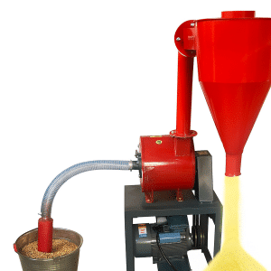 Self-Priming Grain Grinder