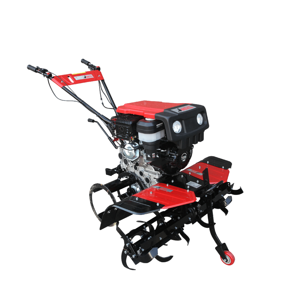 Power weeder machine for farming and soil cultivation