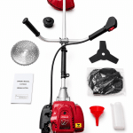 4 stroke petrol brush cutter with cutting blade and accessories in Ghana